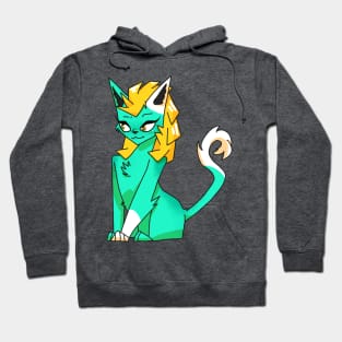 Elegant Cat Hoodie